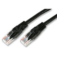 50-centimetre cat 5 cable in black