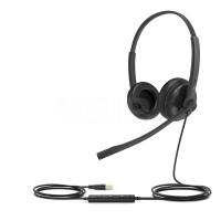 Yealink UH34 Dual USB Headset with leatherette ear cushion (Teams Edition)