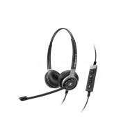 Sennheiser SC660 Binaural Wired Headset (bottom cable required)