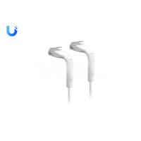 Ubiquiti RJ45 Cat6 0.1m White Ethernet Cable (single)
