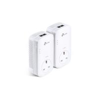 TP-Link TL-PA9020PKIT AV2000 2-Port Passthrough Powerline Starter Kit