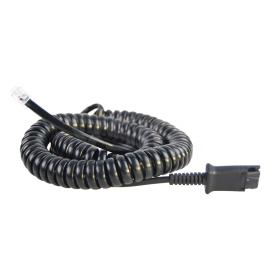 Eartec RJ9/4P4C QD Headset Bottom Cable (U10)