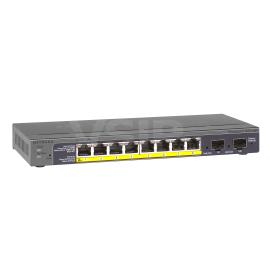 Netgear 8 Port (PoE), 2x SFP, 10/100/1000, Smart Switch