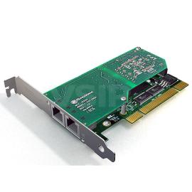 Sangoma A102D Dual Port T1/E1/J1 PCI Card w/EC HW