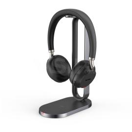 Yealink BH72 Bluetooth Headset - Black, USB-A, with Charging Stand (Microsoft Teams)