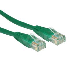 1-metre cat 5 cable in green