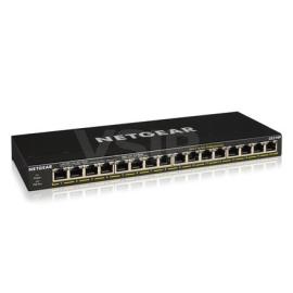 Netgear GS316P FlexPoE 16-Port Unmanaged Desktop Gigabit PoE+ Switch (115W)