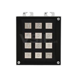 2N IP Verso Keypad Module 9155031B - in Black