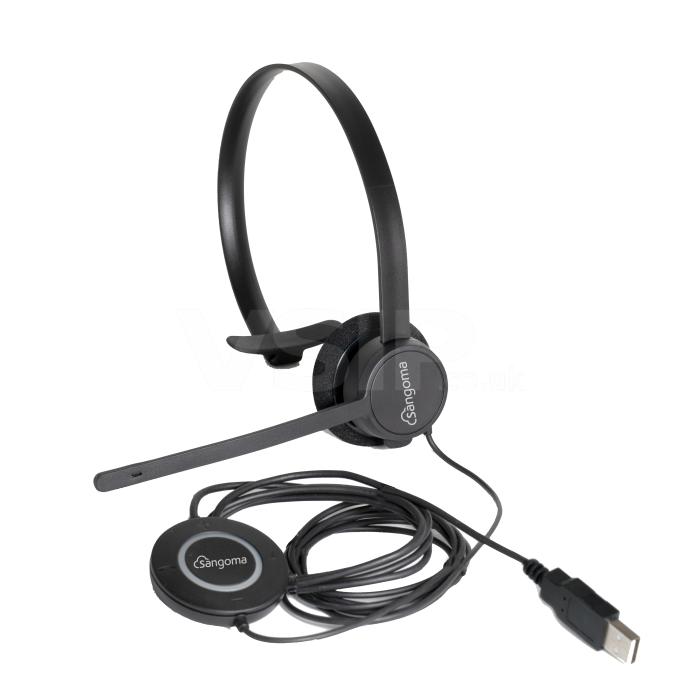 Sangomas HC100 USB-A Monaural Headset