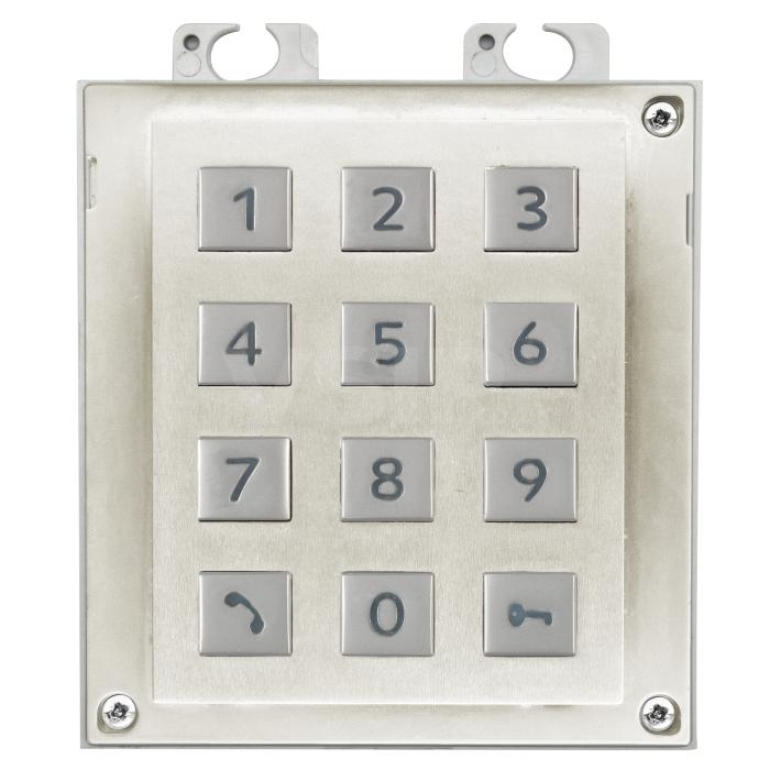 Mechanical Keypad Module for 2N Verso and Access Unit (Brushed Nickel)