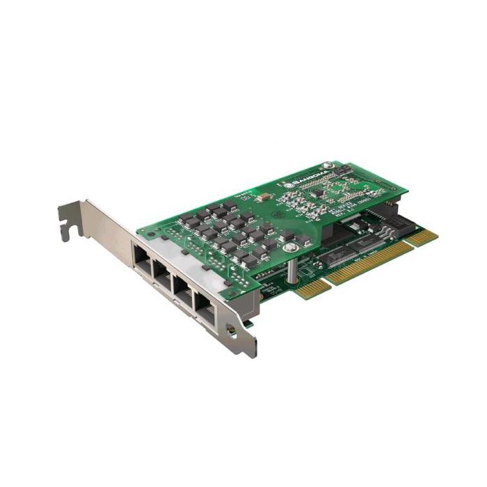 Sangoma A104D 4 Port T1/E1/J1 PCI Card w/EC HW