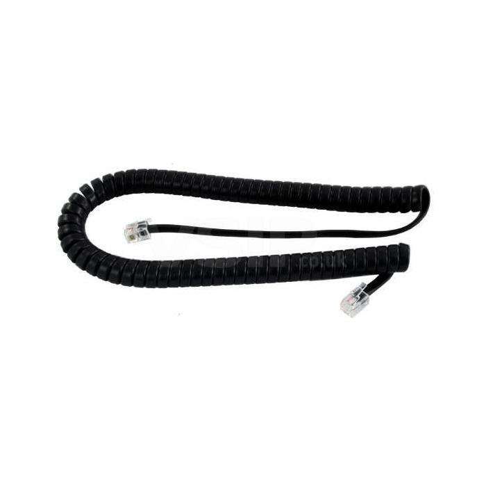 Fanvil-Curly Cord - H3/H5 BLACK