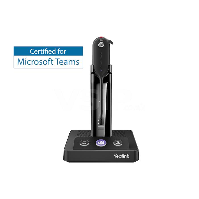 Yealink WH63 Convertible DECT Wireless Headset (Teams Edition)