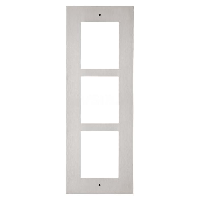 Flush Installation Frame for 3 Modules (Requires 9155016)