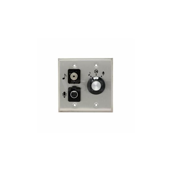 Algo 1205 Audio Interface for Microphone and Music Inputs to the Algo 8301