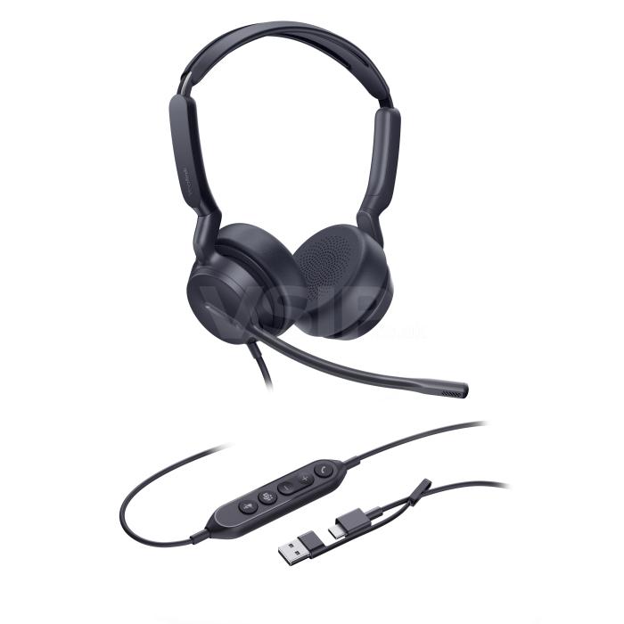 Yealink UH42 Dual USB-C/A Wired Headset (Teams Edition)