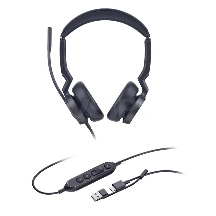 Yealink UH46 Dual USB-C/A Wired Headset