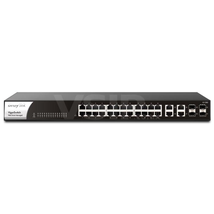 DrayTek VSG1282 24-Port Smart Managed Gigabit Switch