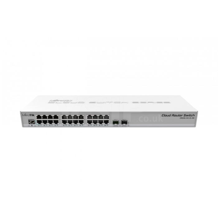 MikroTik CRS326 Cloud Router 24-Port Switch (CRS326-24G-2S+RM)