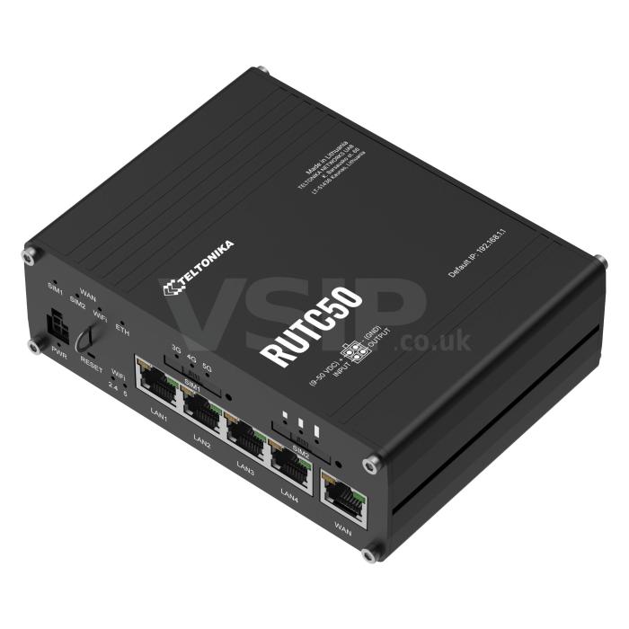 Teltonika RUTC50 Industrial Dual 5G Router